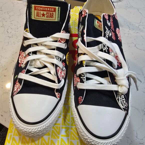 Converse x Topo Chico Chuck Taylor All Star Low Black Men's Shoes A10455C SZ 11 - Picture 3 of 13